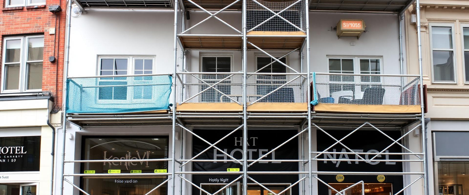 Commercial Scaffolding - Armstrong Scaffolding Armstrong Scaffolding commercial scaffolding around a large commercial property