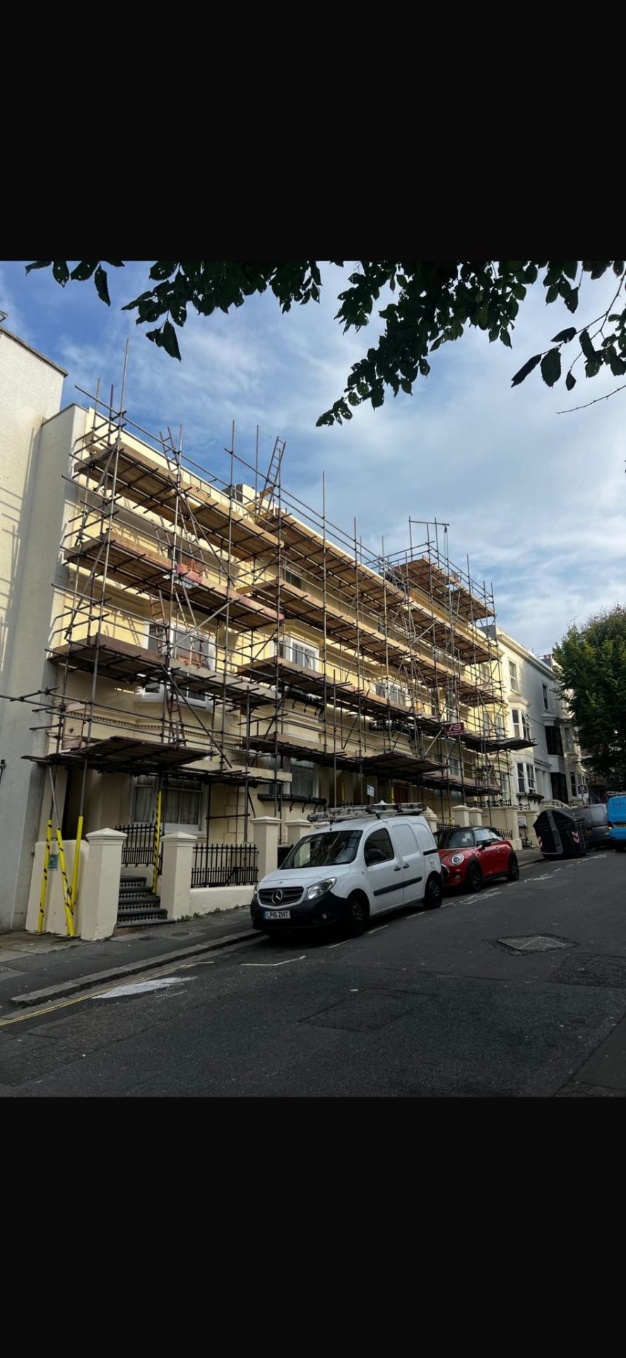 Armstrong Scaffolding - Scaffolding Done Right Armstrong Scaffolding domestic scaffold erected on a semi-detached house in Kent